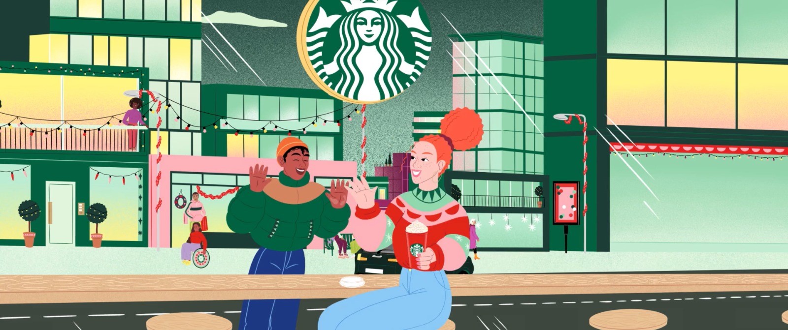 Campanha de Natal Starbucks UK, 2020